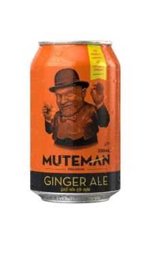 Muteman Ginger Ale Premium, 330 Ml